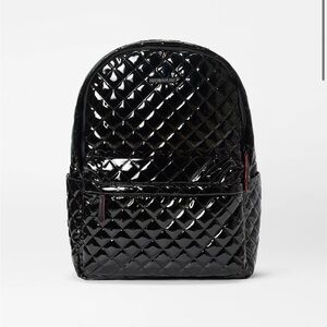 Black Lacquer Metro Backpack